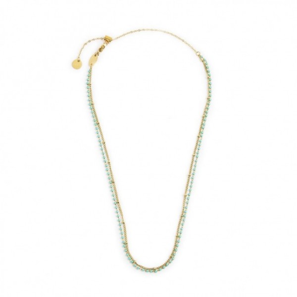 18cn096g-t Collana con catena grumetta