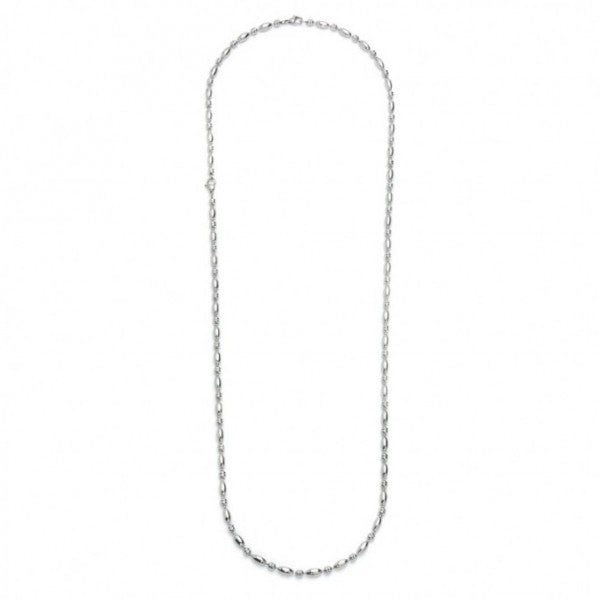 13ca007 Collana chicco di riso e pallini