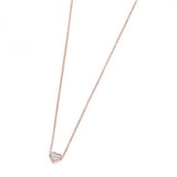 15CN034R-W COLLANA CON CUORE IN MADREPERLA