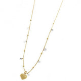 COLLANA CON PENDENTE CUORE - Gioielleria Fondente