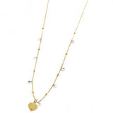COLLANA CON PENDENTE CUORE - Gioielleria Fondente
