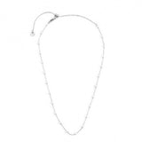 2CA0031-W COLLANA CON PERLE 3.30MM CATENA 44CM 