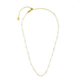 2CA0031G-W COLLANA CON PERLE 3.30MM CATENA 44CM