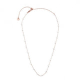 2CA0031R-W COLLANA CON PERLE 3.30MM CATENA 44CM