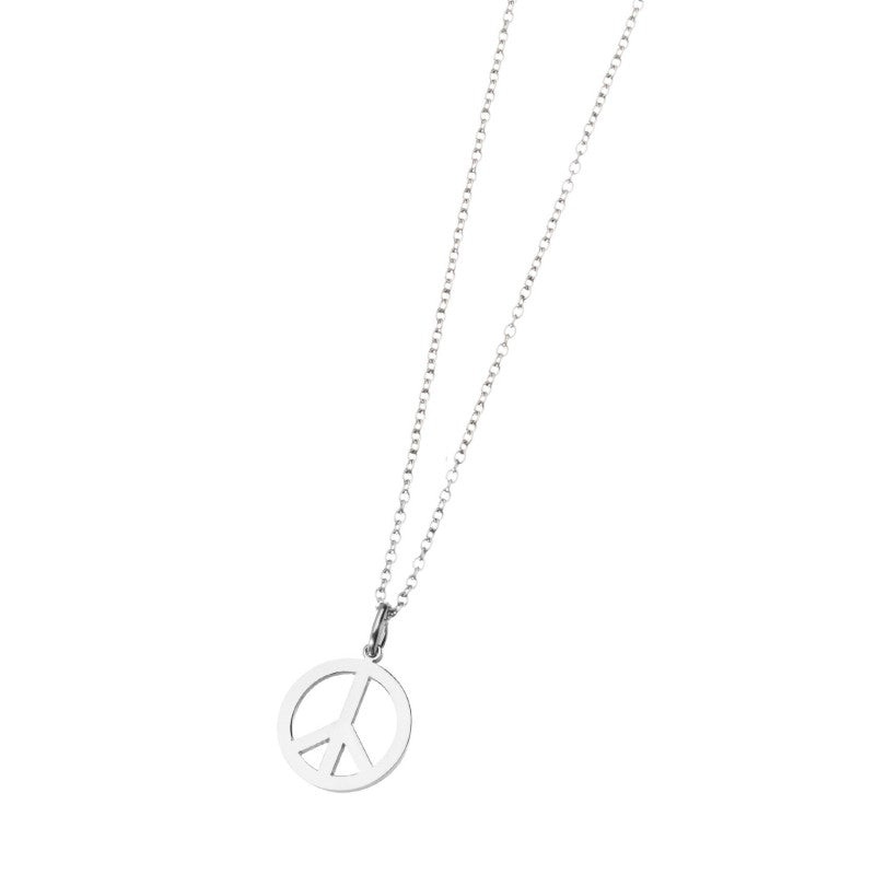 18cn006 Collana con simbolo della pace