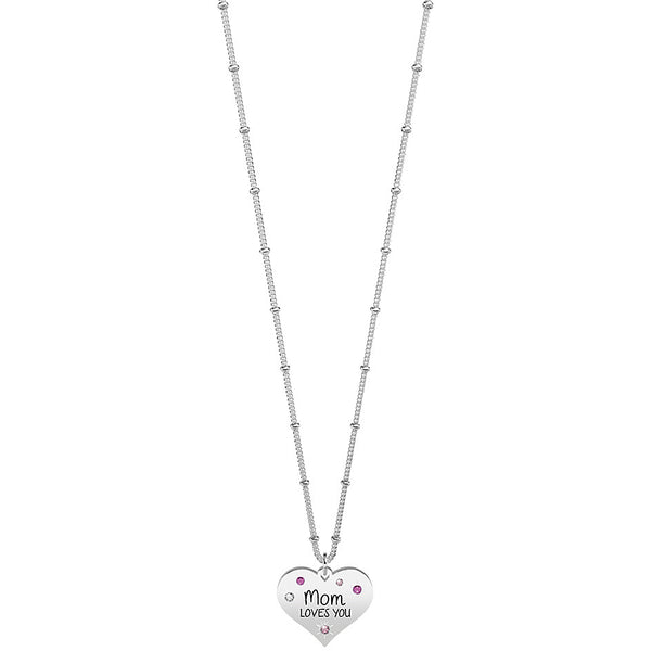 751207 Collana Family "Mom loves you"
