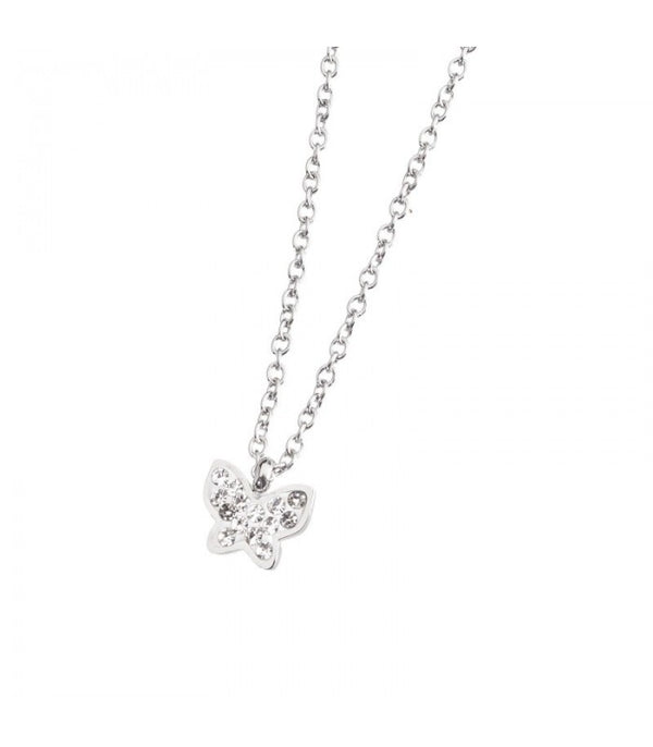 18cn040 Collana con farfalla