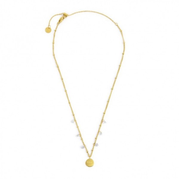 Collana Medaglietta Pendente - Gioielleria Fondente