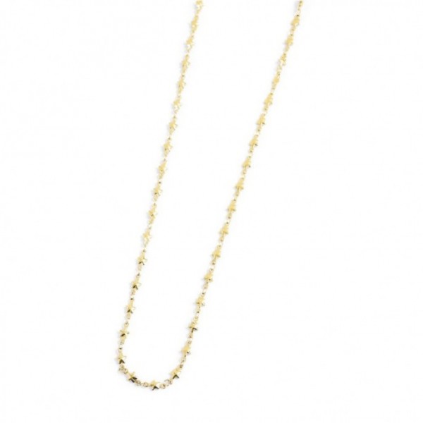 2ca0007g Collana con catena stelle