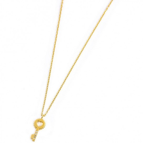 18cn079g Collana con chiave