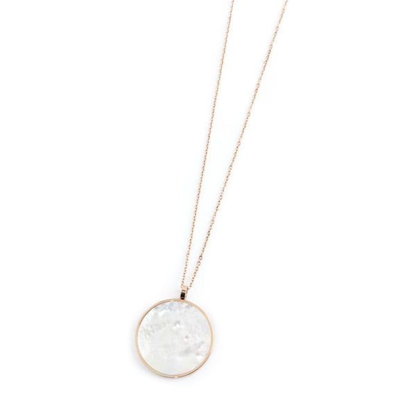 2co0053r-w Collana rosè con madreperla