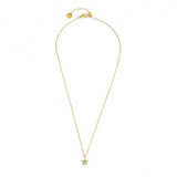 18CN086G COLLANA STELLA PENDENTE CON ZIRCONE AZZURRO