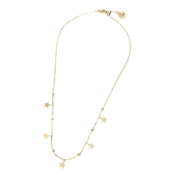 18co012g Collana stelle lucky