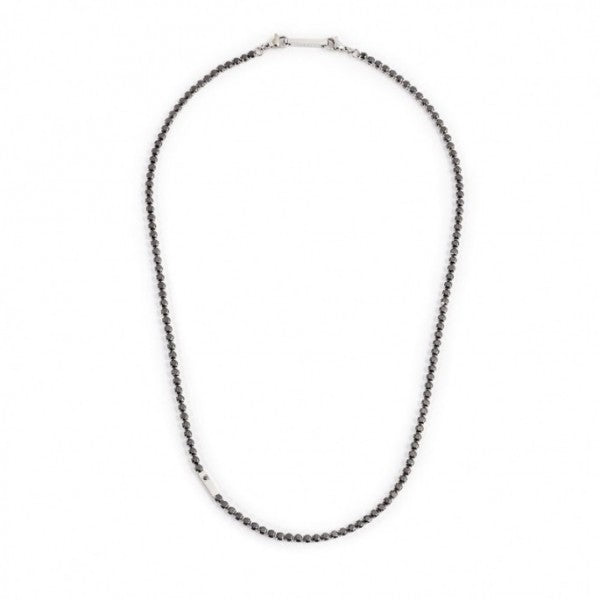 1co0047-n Collana con catena tennis