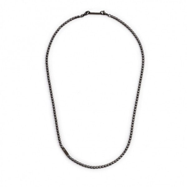 1co0047n-n Collana con catena tennis