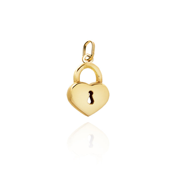 Pendente Lucchetto cuore - Gioielleria Fondente