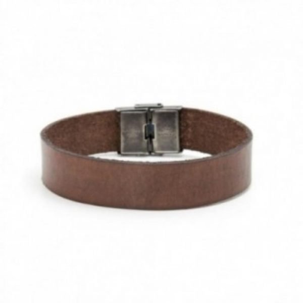 4br1804m Bracciale fascia cuoio