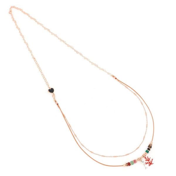 gcamafpc Collana "Piume"