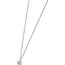 18CN028J Collana con lettera "J"
