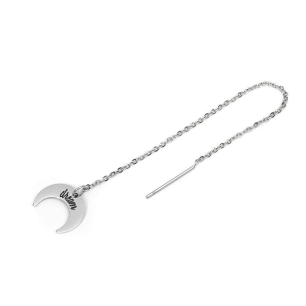 18or053 Mono Orecchino pendente luna dream