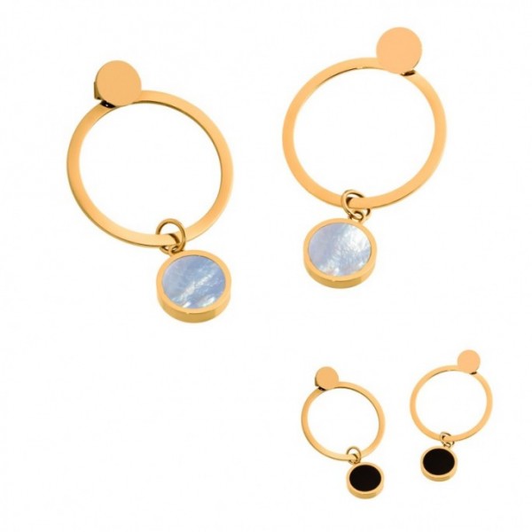 2or0038g Orecchini con madreperla