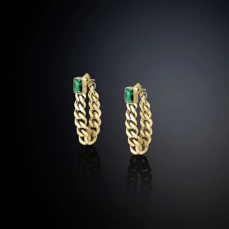 j19auw32 Orecchini Bossy Chain