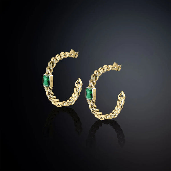 j19auw33 Orecchini Bossy Chain