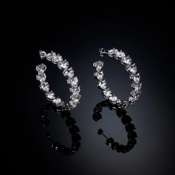 j19auv29 Orecchini Infinity Love