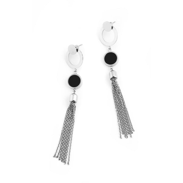 2or0047-nw Orecchini pendenti con nappa