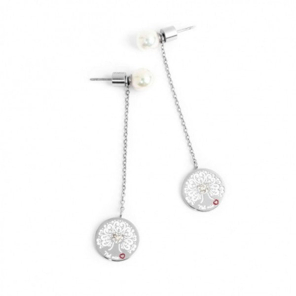 15OR007 ORECCHINI PENDENTE ALBERO DEI VALORI