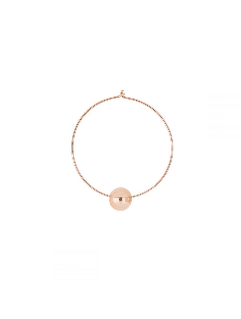 Orecchino Cerchio Grande "Mondi" - Gioielleria Fondente