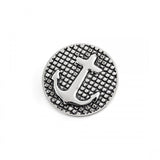 33PI0010 PIASTRINA TONDA CON ANCORA PER ANELLO CHANGY