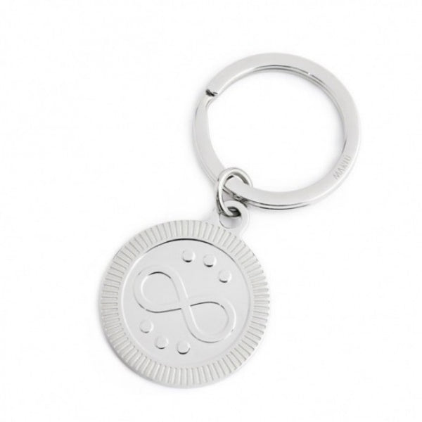 12pc014 Portachiavi con pendente infinito