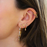 Helix Piercing Mini Cerchietto Drop - Gioielleria Fondente