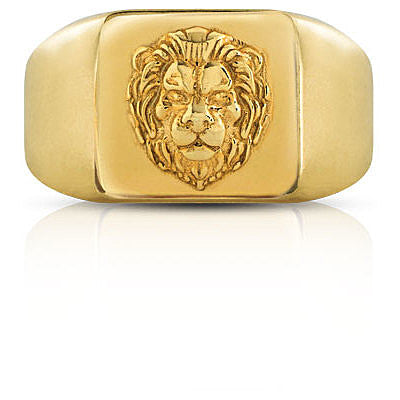 Anello icon "Leone" - Gioielleria Fondente
