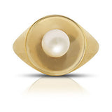 Anello icon con perla - Gioielleria Fondente